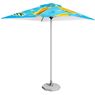 Fade Resistant Parasol Single Round Pole 2m x 2m, VI-LG-216-D