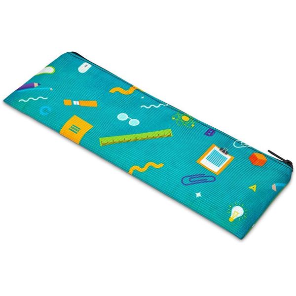 Hoppla Parker Recycled PET Stitch-Bond Pencil Case, SC-HP-9-G