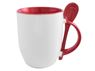 Sublimation Whirl Mug & Spoon, P2428