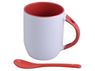 Sublimation Whirl Mug & Spoon, P2428