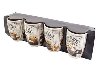 Global Brew 4-Piece Mug Set, P2646-4Set