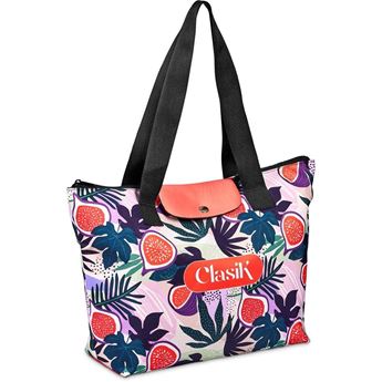 Hoppla Rosebank Polyester Roll-Up Tote Bag, BC-HP-85-G