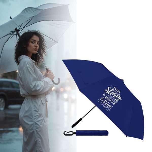 Tartan 2 Fold Umbrella, UMB23804