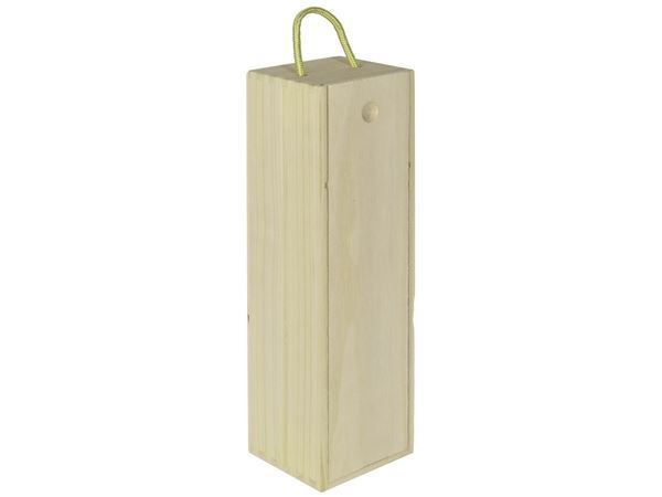 Pine Wine Bottle Box, P2579