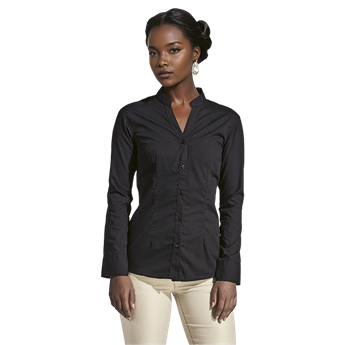 Barista Blouse Long Sleeve Ladies, LLL-BAR