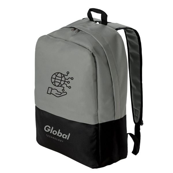 2 Tone Laptop Backpack, LBAG4498