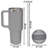 1200ml Stainless Steel Enduro Mug, MUG24071