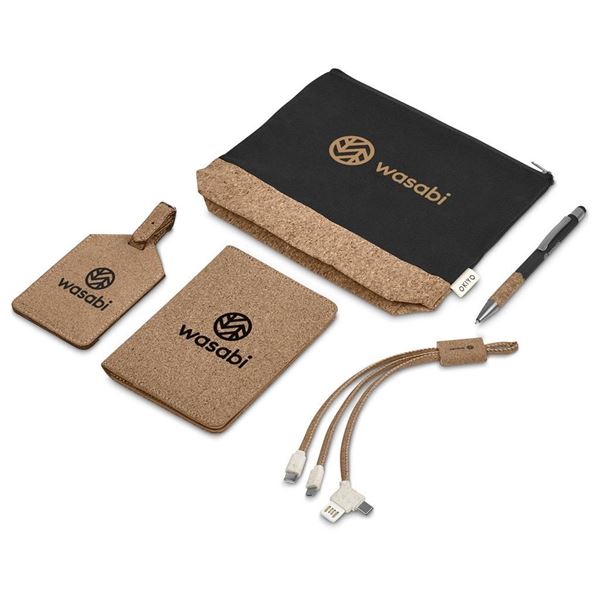 Okiyo Ryoko Cork Gift Set, GF-OK-1336-B