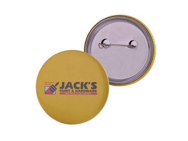 Button Badge (58mm) - Pin Clip, BUTTON58-P
