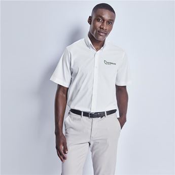 Mens Short Sleeve Sheffield Stretch Shirt, CW-UB-191-A