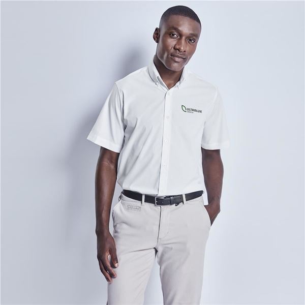 Mens Short Sleeve Sheffield Stretch Shirt, CW-UB-191-A