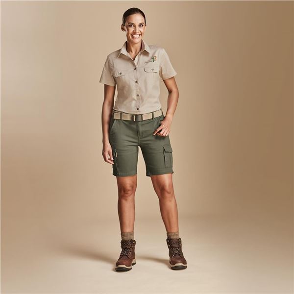 Ladies Meseta Twill Shorts, BO-UT-33-A
