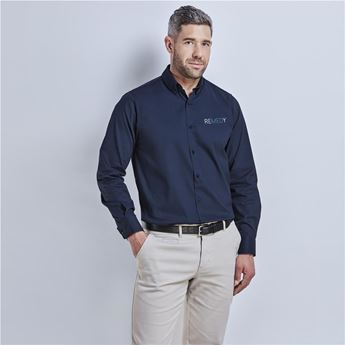 Mens Long Sleeve Cotton Twill Moderna Shirt, CW-UB-194-A