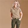 Ladies Short Sleeve Mawenzi Twill Shirt, CW-UT-206-A