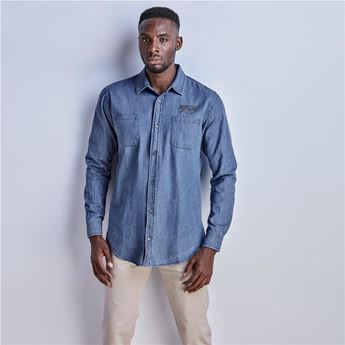 Mens Long Sleeve Eastwood Shirt, BAS-11204
