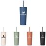 Kooshty Concorde Stainless Steel & Plastic Double-Wall Tumbler & Straw - 720ml, DR-KS-294-B