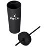 Kooshty Concorde Stainless Steel & Plastic Double-Wall Tumbler & Straw - 720ml, DR-KS-294-B