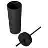 Kooshty Concorde Stainless Steel & Plastic Double-Wall Tumbler & Straw - 720ml, DR-KS-294-B