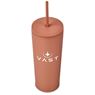 Kooshty Concorde Stainless Steel & Plastic Double-Wall Tumbler & Straw - 720ml, DR-KS-294-B