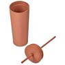 Kooshty Concorde Stainless Steel & Plastic Double-Wall Tumbler & Straw - 720ml, DR-KS-294-B
