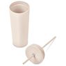 Kooshty Concorde Stainless Steel & Plastic Double-Wall Tumbler & Straw - 720ml, DR-KS-294-B
