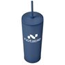 Kooshty Concorde Stainless Steel & Plastic Double-Wall Tumbler & Straw - 720ml, DR-KS-294-B