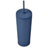Kooshty Concorde Stainless Steel & Plastic Double-Wall Tumbler & Straw - 720ml, DR-KS-294-B