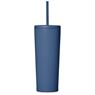 Kooshty Concorde Stainless Steel & Plastic Double-Wall Tumbler & Straw - 720ml, DR-KS-294-B