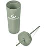 Kooshty Concorde Stainless Steel & Plastic Double-Wall Tumbler & Straw - 720ml, DR-KS-294-B