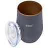 Serendipio Ovolo Stainless Steel & Plastic Double-Wall Tumbler – 350ml, DR-SD-300-B