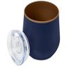 Serendipio Ovolo Stainless Steel & Plastic Double-Wall Tumbler – 350ml, DR-SD-300-B