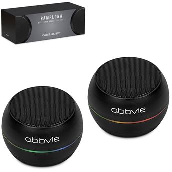 Swiss Cougar Pamplona Bluetooth Speaker Duo Set, MT-SC-498-B