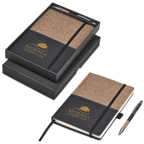 Okiyo Toshi A5 2026 Diary & Pen Set, GF-OK-1368-B