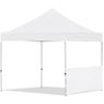 Coated Steel Sublimated Gazebo 3m x 3m - 1 Half-Wall Skin, VI-AM-235-D