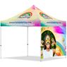 Coated Steel Sublimated Gazebo 3m x 3m - 1 Full-Wall Skin, VI-AM-234-D