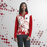 Ladies Long Sleeve Golf Shirt Custom Design, SUB-LG2-DESCUS