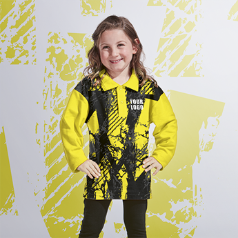 Kiddies Long Sleeve Golf Shirt Custom Design, SUB-KG2-DESCUS