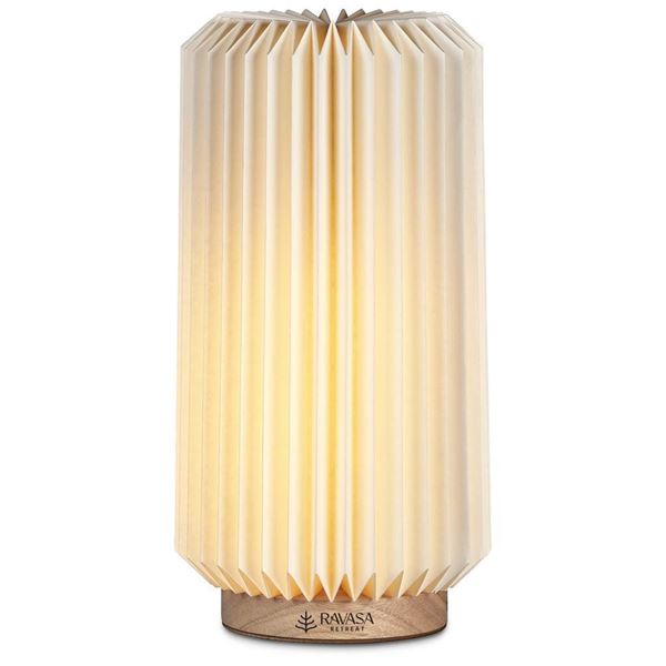 Okiyo Masumi Wood & Paper LED Lamp, GP-OK-100-B